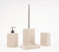 Set accessori bagno sabbia