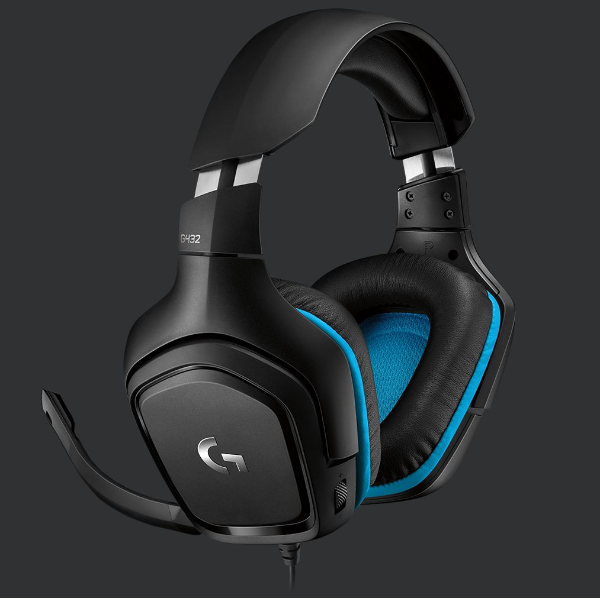 Cuffie gaming g series g432 7.1 black e blue 981 000770