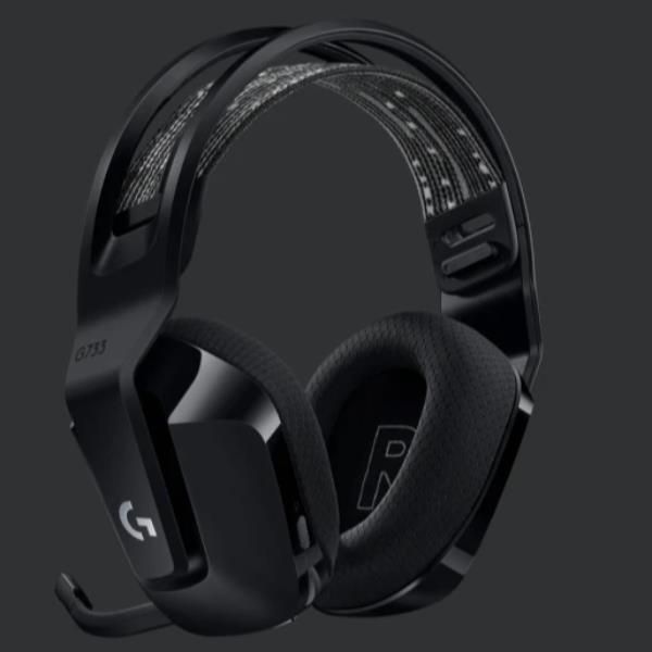 G733 lightspeed wireless rgb gaming headset - black - emea - 981-000864