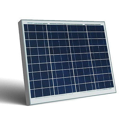 50W Pannello Solare Modulo Fotovoltaico 12V CELLE SILICIO PINZE BATTERIA - ZENCOCCO