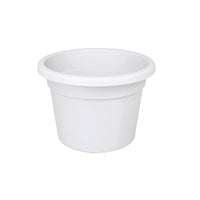 Vaso Tondo + Sottovaso in Plastica PPL Colore Terracotta Diametro 35 cm Altezza 25 cm 14 Litri 