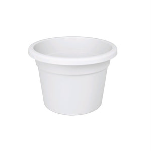 Vaso Tondo + Sottovaso in Plastica PPL Colore Terracotta Diametro 40 cm Altezza 28 cm 20,7 Litri 