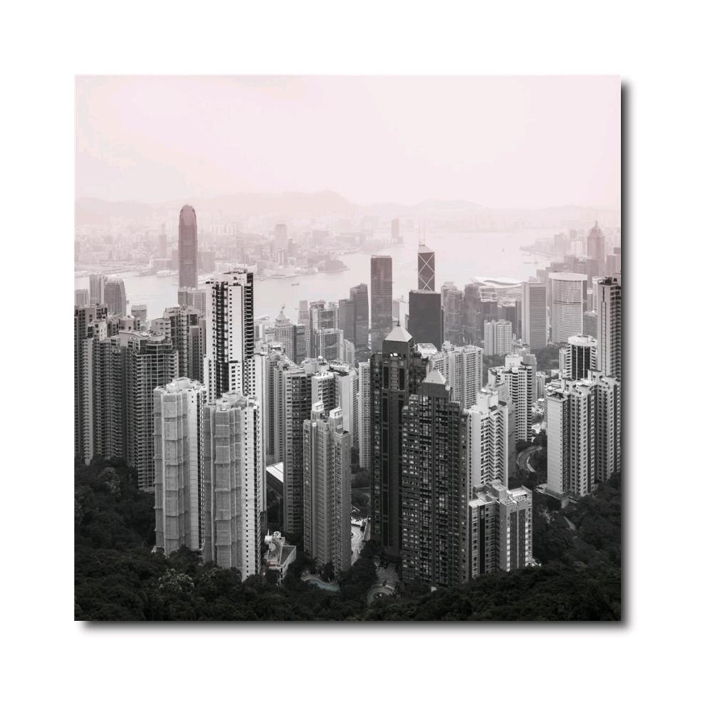 Canvas Stampato Alta risoluzione 70x70 cm NEW YORK Telaio in Legno Tela in cotone