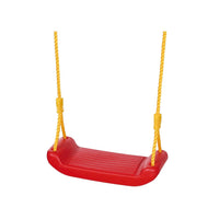 Seggiolino per Altalena Bambini in PVC con Ganci e Corda 38x16x9 cm