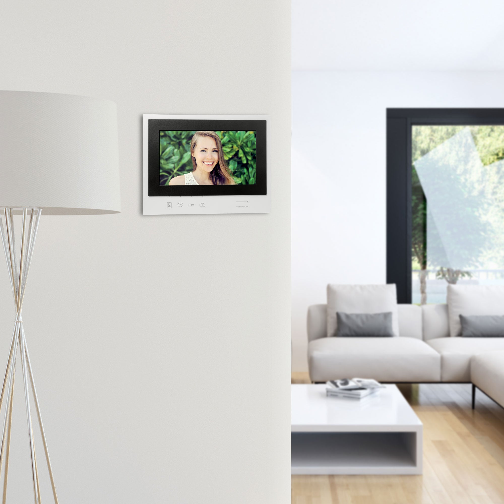 Smart Bracket II Videocitofono 2 fili con schermo 7” e installazione semplificata grazie al sistema “Smart Bracket”