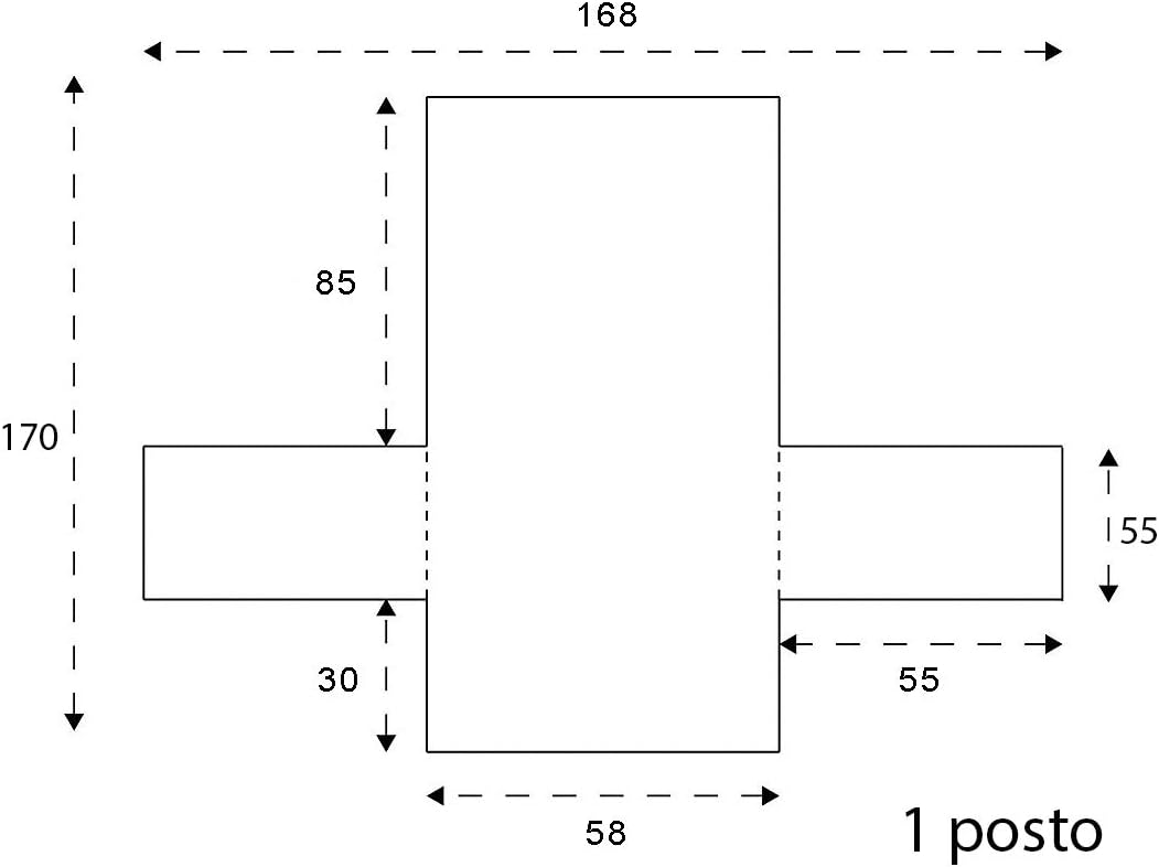 Copridivano Trapuntato Proteggi Salva Divano Poltrona Tinta Unita Blu 1 Posto