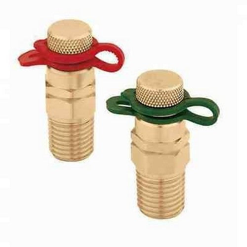 1/4" Coppia Di Prese Di Pressione/Temperatura Ad Innesto Rapido CALEFFI 100000