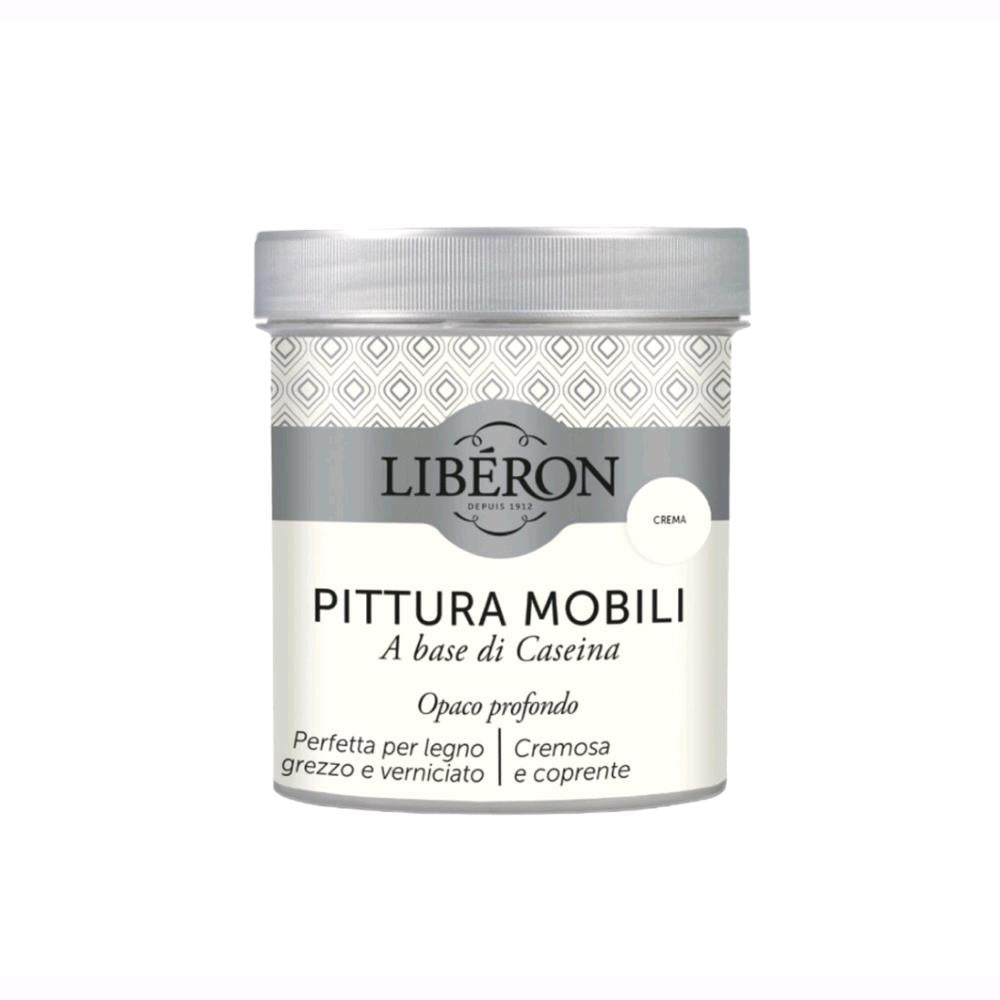 Liberon Pittura Vernice per Mobili alla Caseina Colore Crema 500 ml