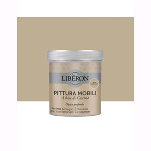 Liberon Pittura Vernice per Mobili alla Caseina Colore Beige Champignon 500 ml