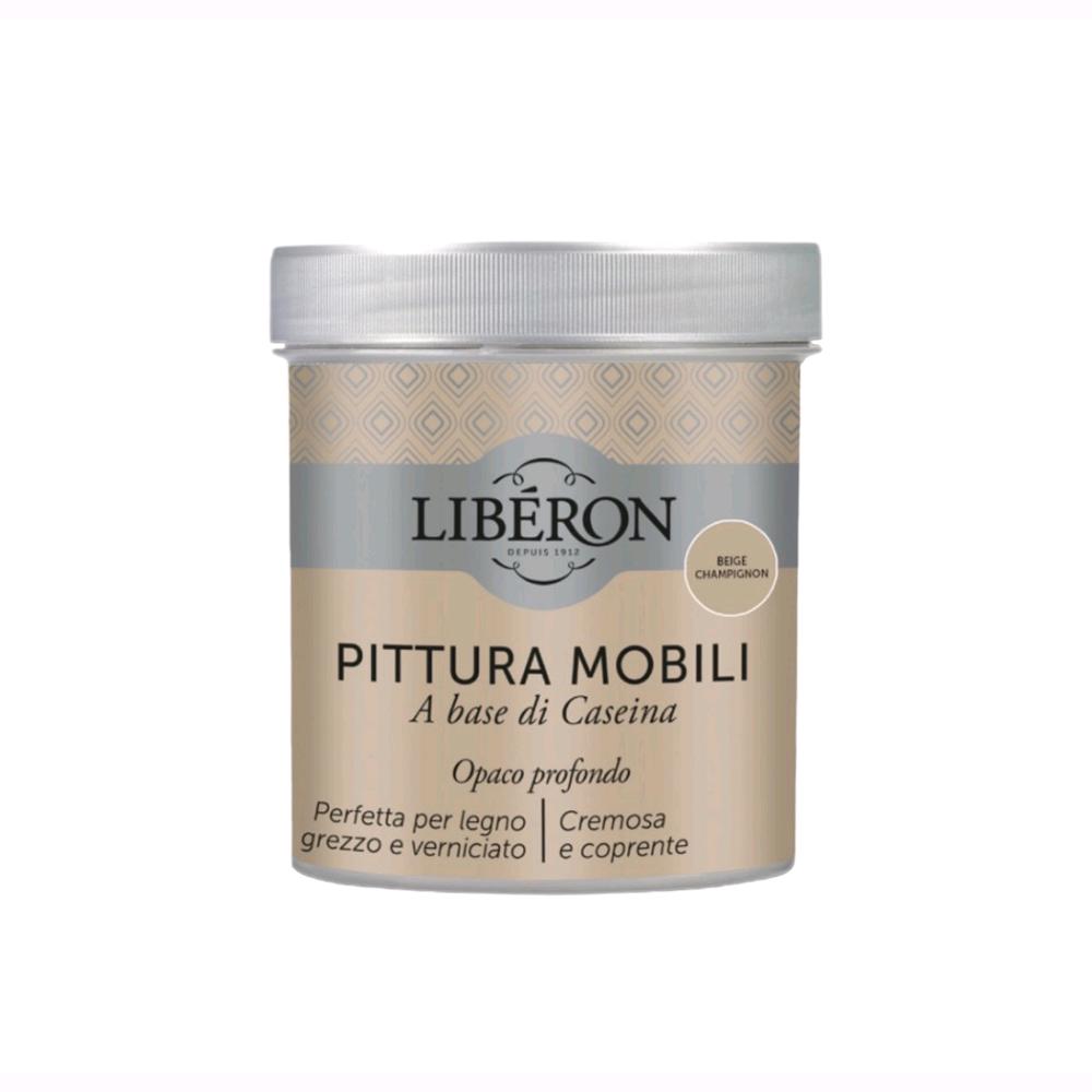 Liberon Pittura Vernice per Mobili alla Caseina Colore Beige Champignon 500 ml