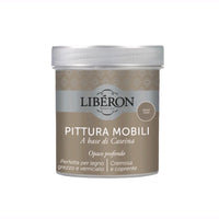 Liberon Pittura Vernice per Mobili alla Caseina Colore Grigio Talpa 500 ml