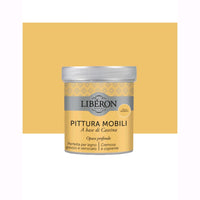 Liberon Pittura Vernice per Mobili alla Caseina Colore Giallo Frumento 500 ml