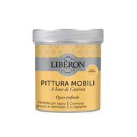 Liberon Pittura Vernice per Mobili alla Caseina Colore Giallo Frumento 500 ml