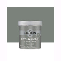 Liberon Pittura Vernice per Mobili alla Caseina Colore Grigio Piombo 500 ml