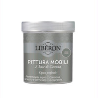 Liberon Pittura Vernice per Mobili alla Caseina Colore Grigio Piombo 500 ml