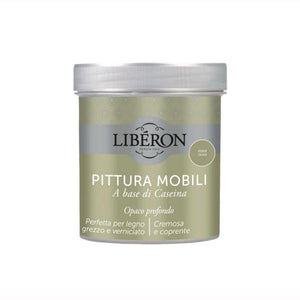 Liberon Pittura Vernice per Mobili alla Caseina Colore Verde Oliva 500 ml