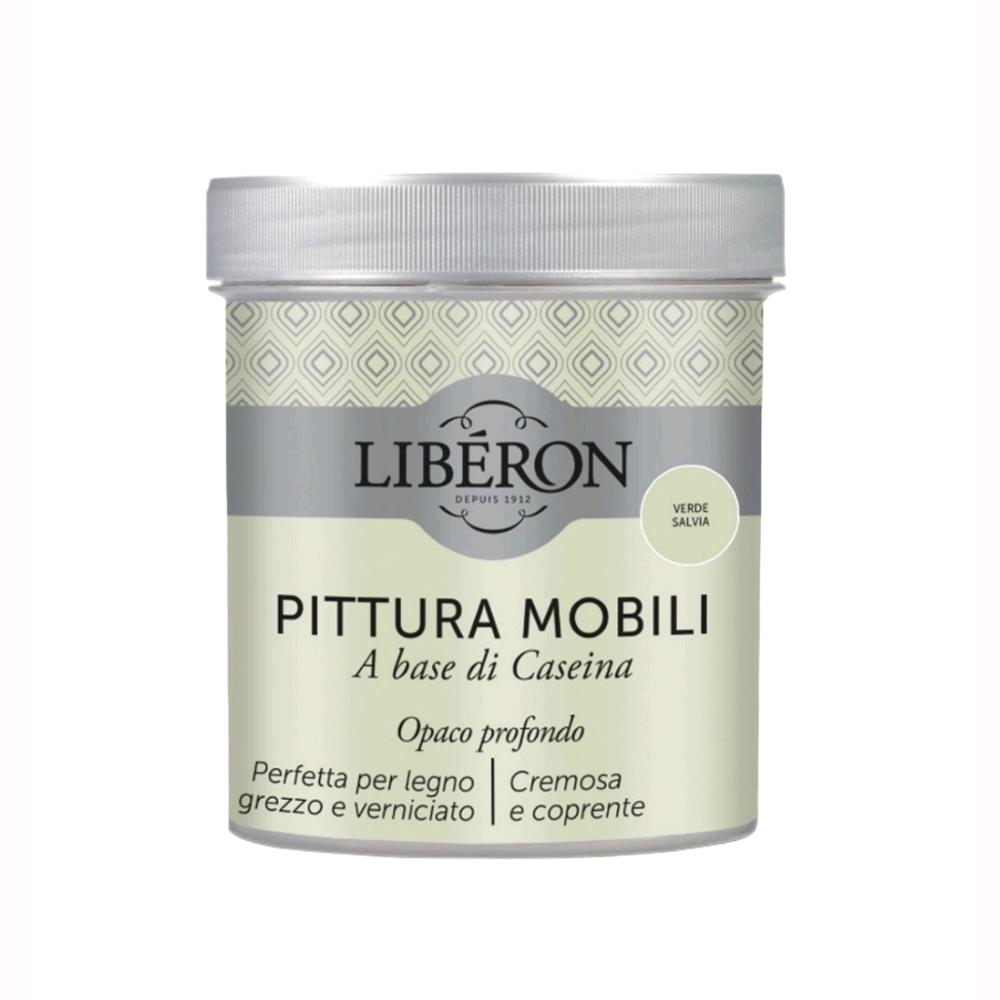 Liberon Pittura Vernice per Mobili alla Caseina Colore Verde Salvia 500 ml