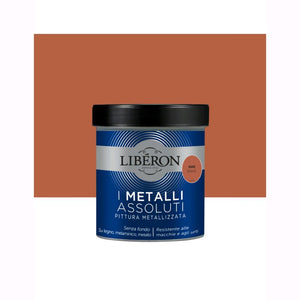 Liberon Pittura Vernice Metallizzata per Mobili Colore Rame Brillante 500 ml