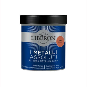 Liberon Pittura Vernice Metallizzata per Mobili Colore Rame Brillante 500 ml