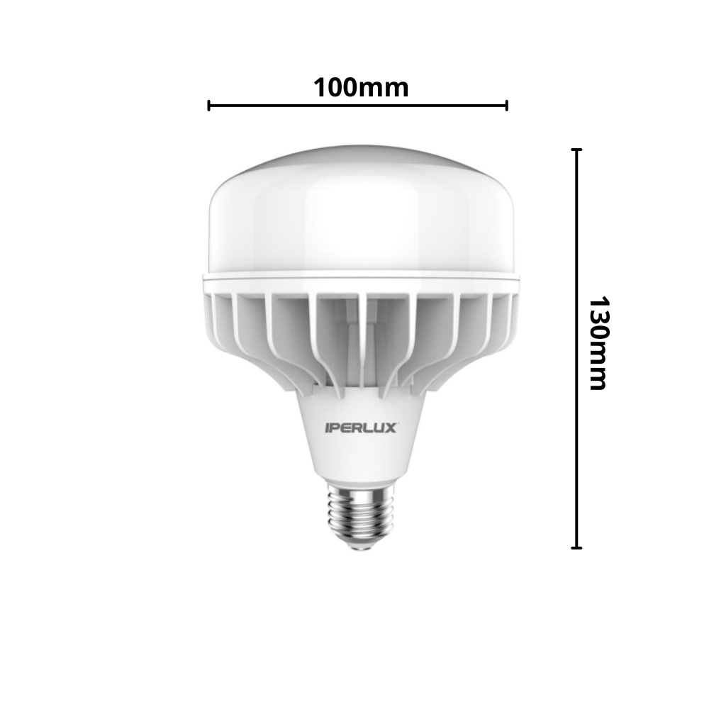 Lampada led bulbo alluminio 30 watt attacco e27 ip40 *** temperatura colore lampada 6500k bianco freddo, confezione 1