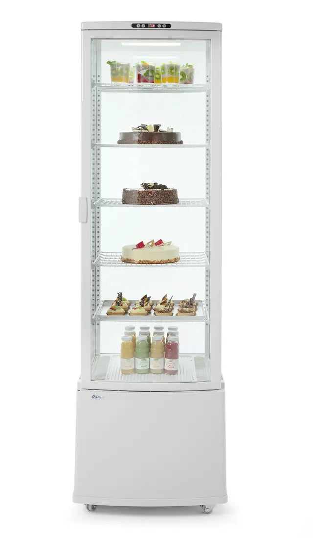 Vetrina armadio refrigerata, 270 litri, Arktic, Bianco