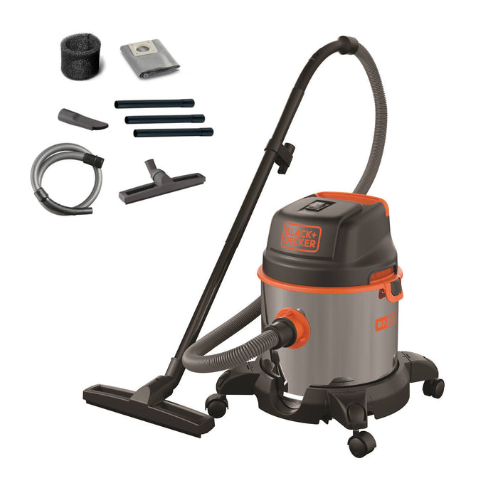 BLACK+DECKER Aspiratore Solidi e Liquidi BXVC20XE (1400 W, 20 l)