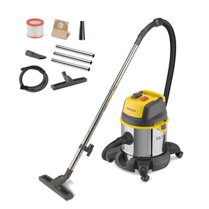 Aspiratore Solidi e Liquidi Stanley SXVC20XTE (Potenza assorbita  1400 W, Capacità fusto 20 l)