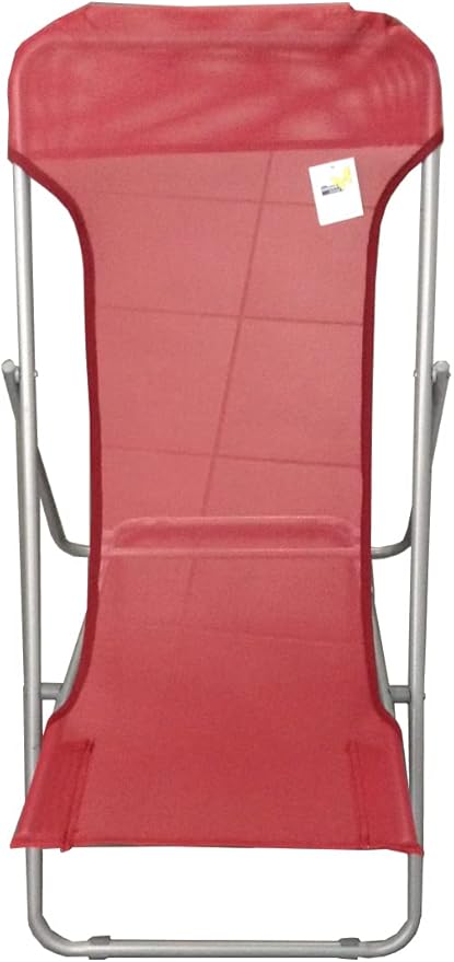 Sdraio Beach colore rosso S1622042