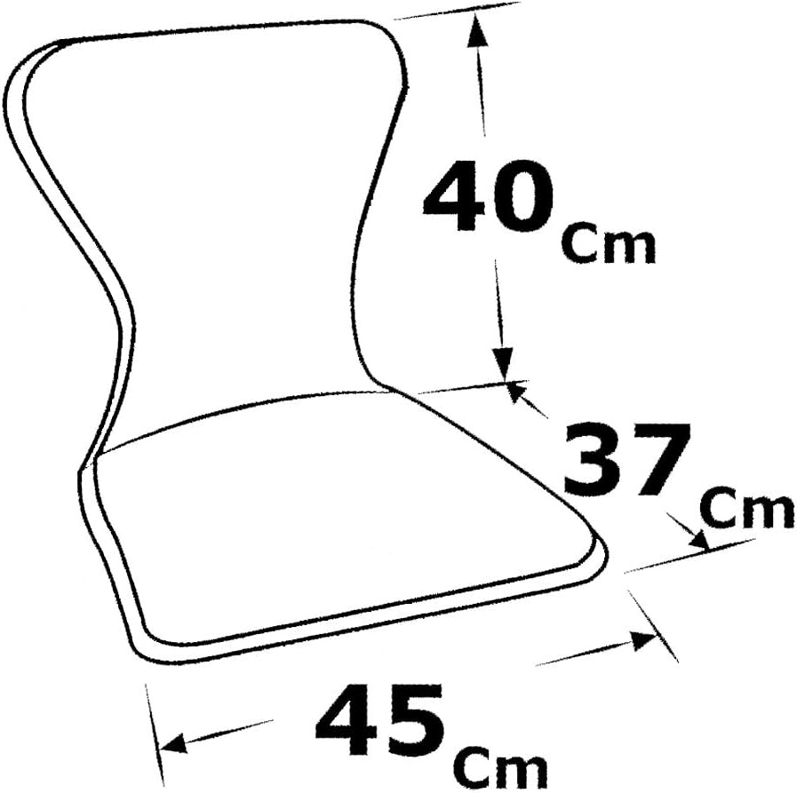 Cuscino Sedia Poltrona Morbido Girasoli Coprisedia Interno Esterno Bar Dehor Made In Italy Bianco