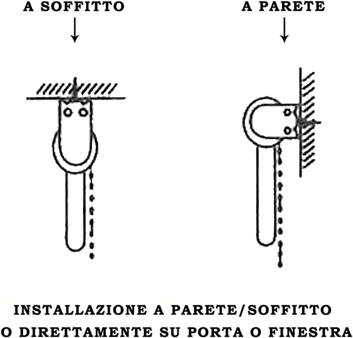 Tenda a Rullo Avvolgibile Porta Finestra Casa Ufficio Parete Soffitto Grigio 60x180 cm