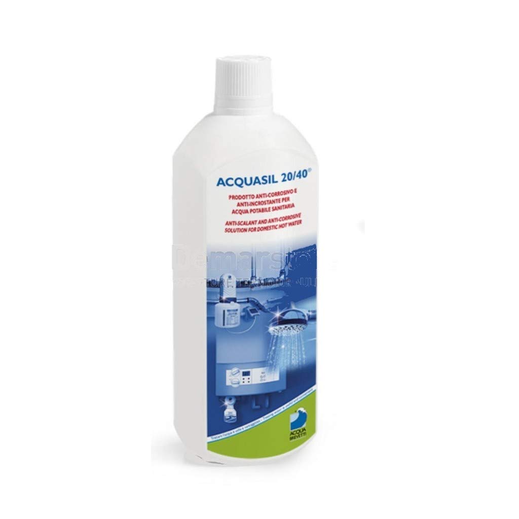 Acquasil 20/40 ricarica 1 litro anticalcare minidos PC002 acquabrevetti