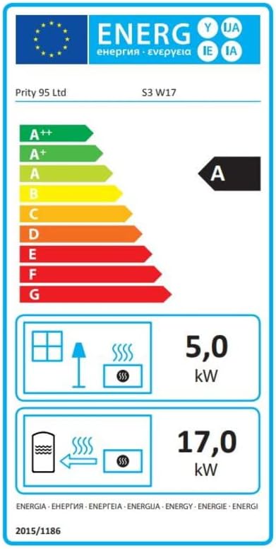 Stufa a legna per impianto di riscaldamento centralizzato. Peccato S3W17. 17 + 5kw Potenza di riscaldamento