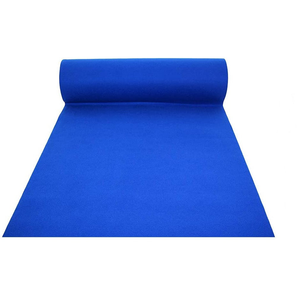 TAPPETO PASSATOIA MOQUETTE CERIMONIA ESTERNO 1x50mt BLU ELST101