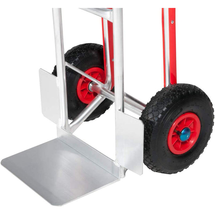 CARRELLO PORTAPACCHI PORTA PACCHI TRASPORTO 150Kg 2 RUOTE ALLUMINIO VERDELOOK 80/10