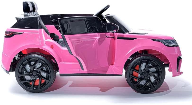 Auto Elettrica Macchina per Bambini RANGE Rover VELAR 12V colore Rosa