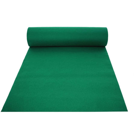 TAPPETO PASSATOIA MOQUETTE CERIMONIA ESTERNO 1x50mt VERDE ELST102