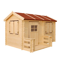 Casetta legno per bambini -  L184xL241xA151cm/ 2.63m2 - Timbela M503