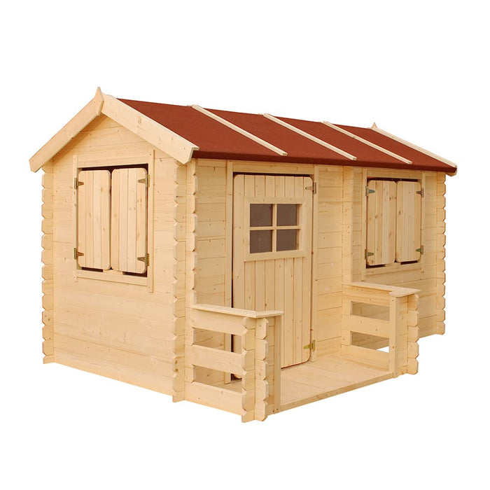 Casetta legno per bambini -  L184xL241xA151cm/ 2.63m2 - Timbela M503