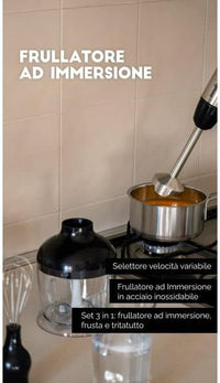 Frullatore Ad Immersione Set 3 In 1 Innoliving INN-698