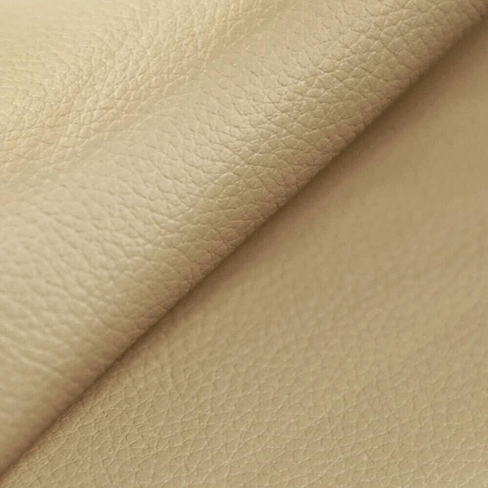 Tessuto Ecopelle Idrorepellente 140x200 cm Pelle Sintetica Morbida Rivestimento Beige