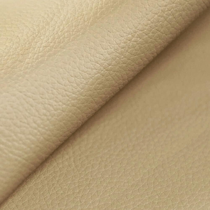 Tessuto Ecopelle Idrorepellente 140x160 cm Pelle Sintetica Morbida Rivestimento Beige