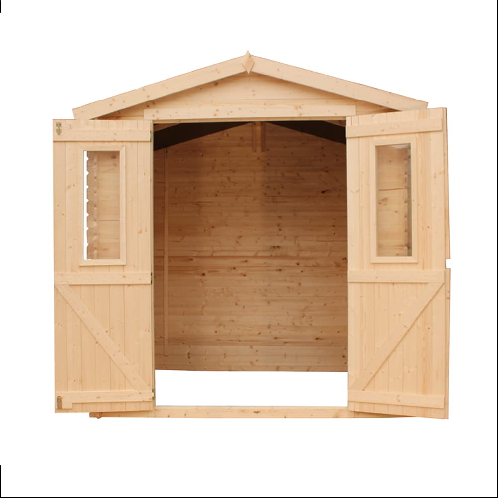 TIMBELA M343C Casetta da Giardino in Legno - 3.53 m2