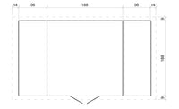 TIMBELA M391 Casetta da Giardino in Legno - 3,53 + 0,97+0,97 m2 