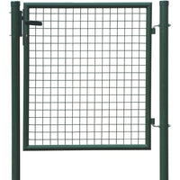 CANCELLETTO CANCELLO DA GIARDINO ELETTROSALDATO RECINZIONE IN ACCIAIO 100xH150cm 444/1