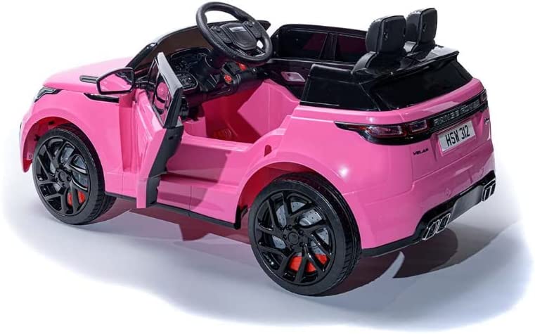 Auto Elettrica Macchina per Bambini RANGE Rover VELAR 12V colore Rosa