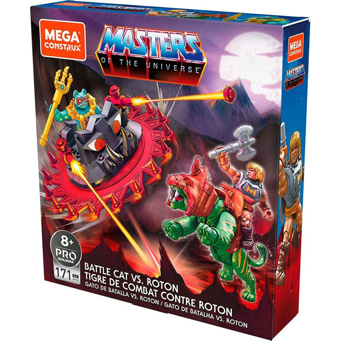 Masters of the Universe Origins Battle Cat vs Roton Mega Contrux