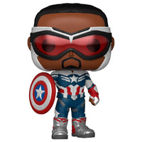 Figura POP Marvel The Falcon & Winter Soldier Capitan America