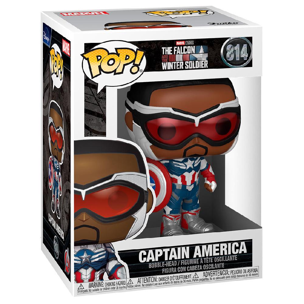 Figura POP Marvel The Falcon & Winter Soldier Capitan America