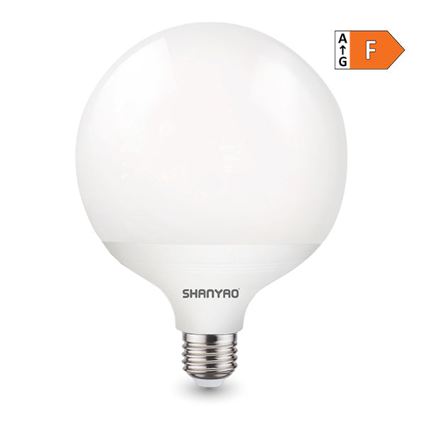 Lampadina Serie Smartline G120 Globeo 24W E27 4000K Luce Bianca Naturale Resa 230W 2.376Lumen 