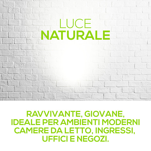 Lampadina Serie Smartline G120 Globeo 24W E27 4000K Luce Bianca Naturale Resa 230W 2.376Lumen 